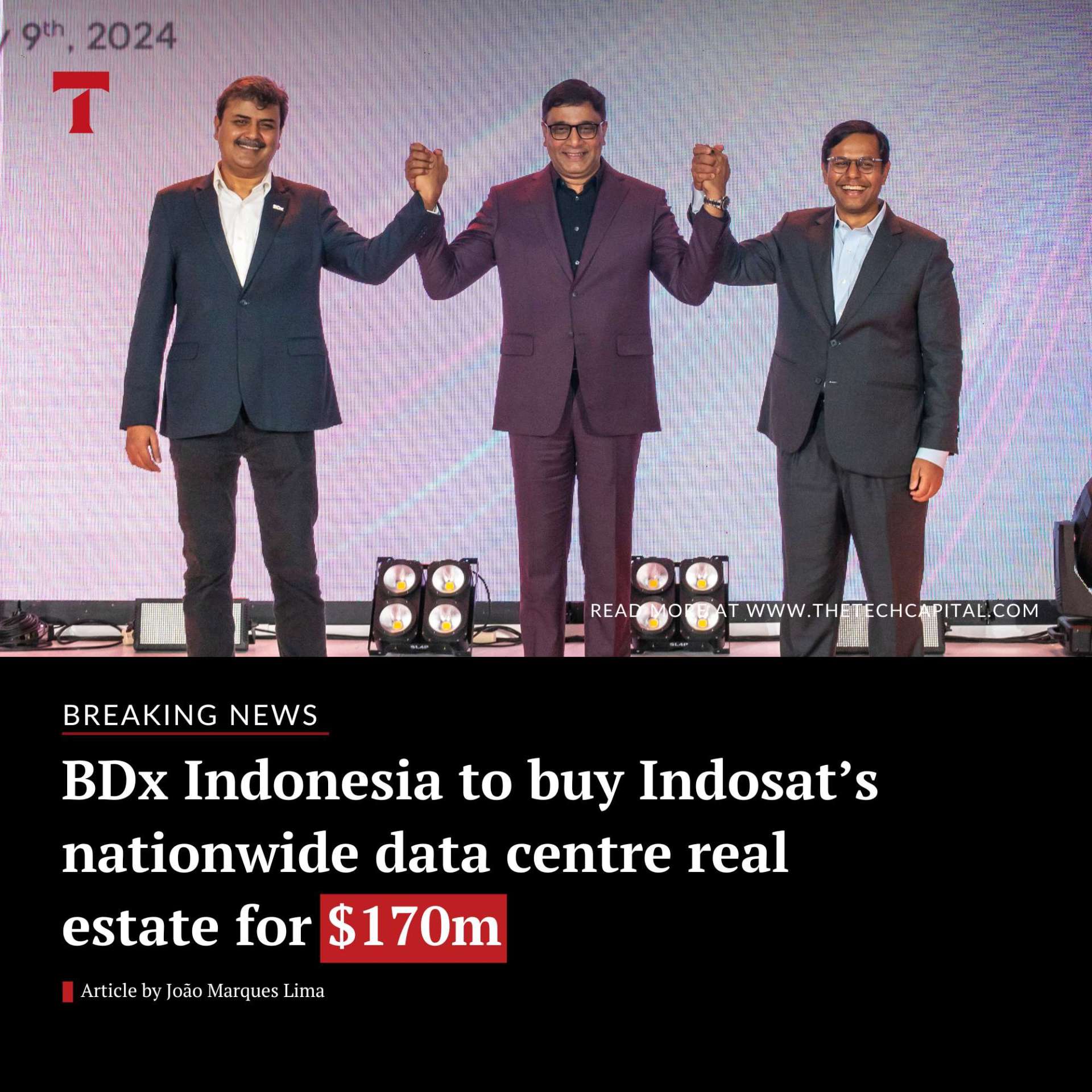 BDx Indonesia to buy Indosat’s nationwide data centre real estate for