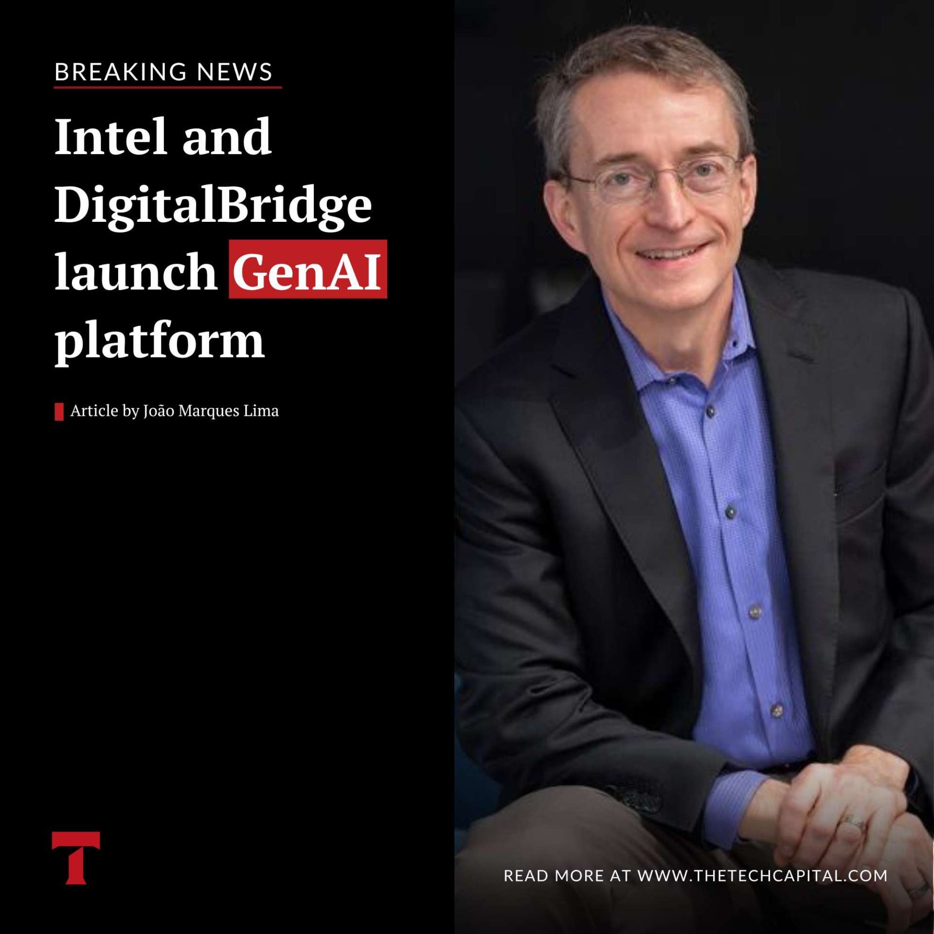 Intel and DigitalBridge launch GenAI platform The Tech Capital