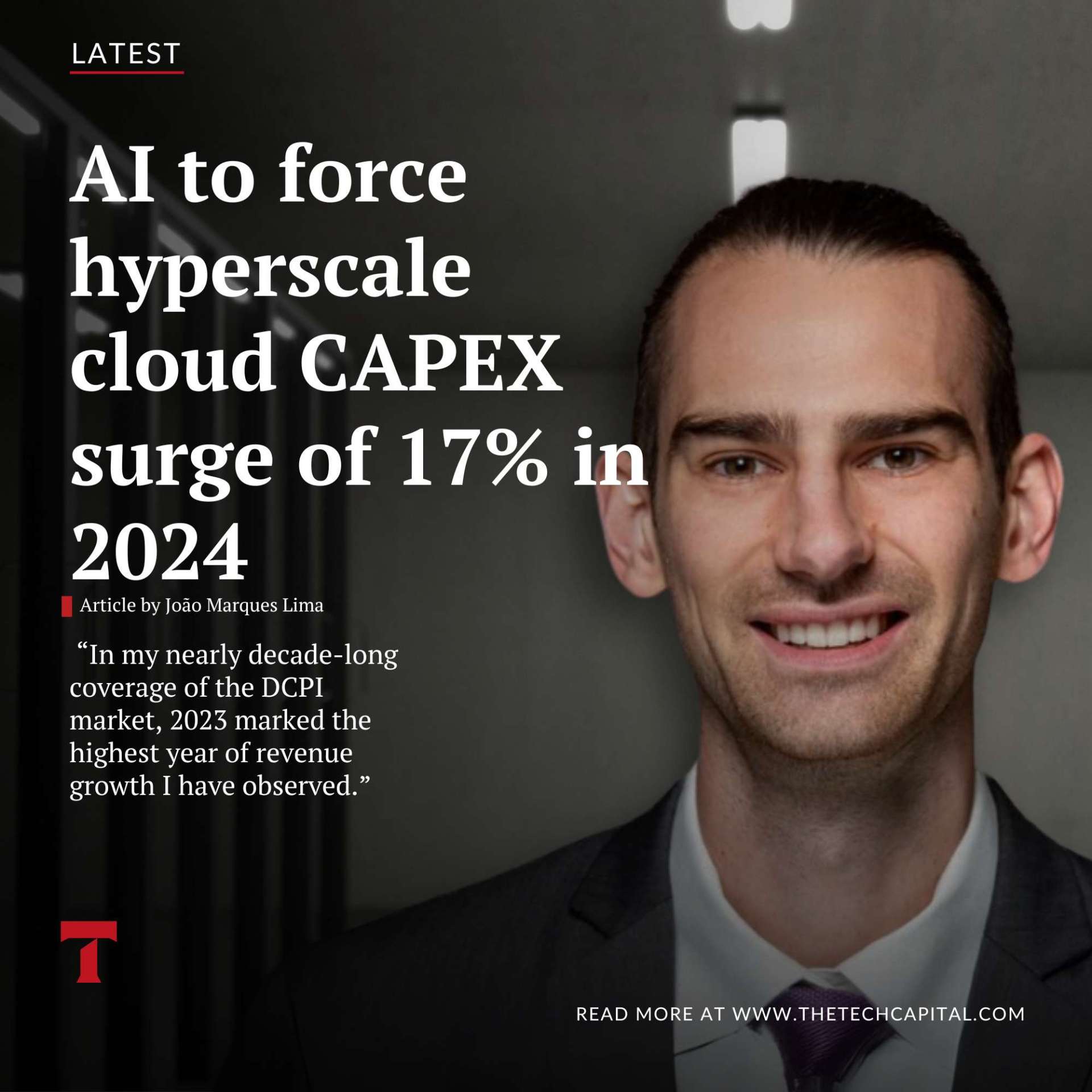 AI to force hyperscale cloud CAPEX surge of 17% in 2024 - The Tech Capital