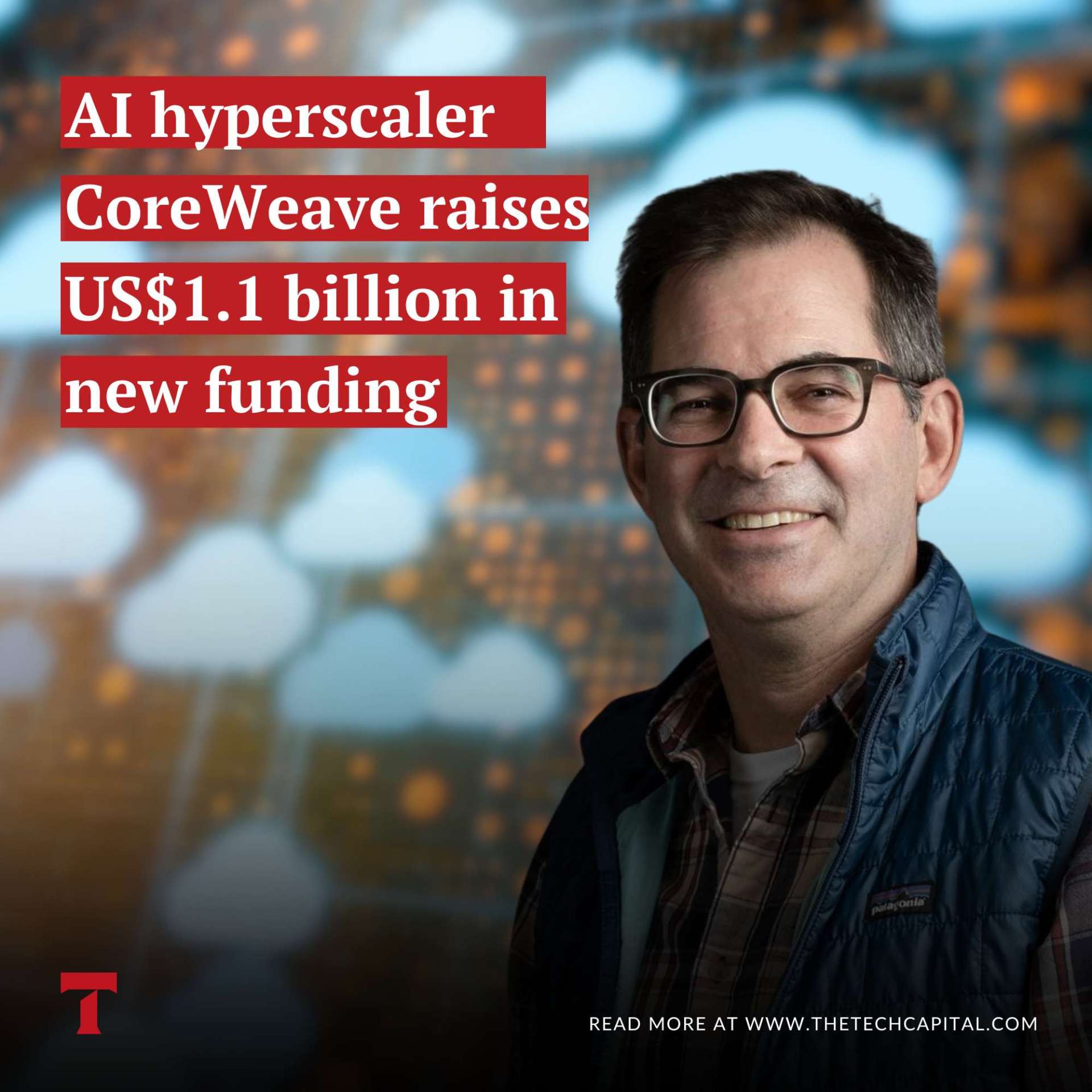 AI hyperscaler CoreWeave raises US$1.1 billion in new funding - The ...