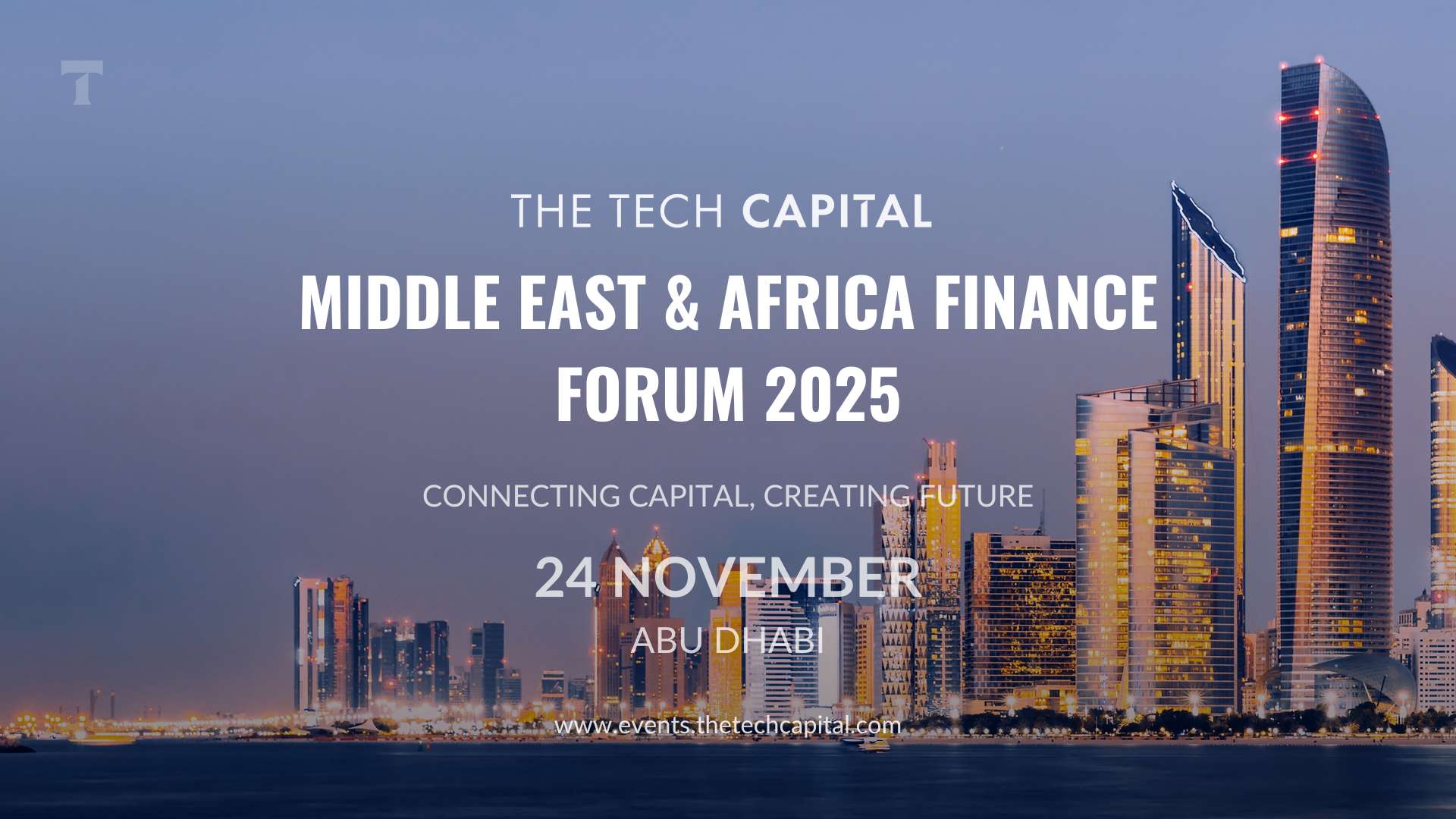 The Tech Capital announces the launch of Middle East & Africa Finance ...