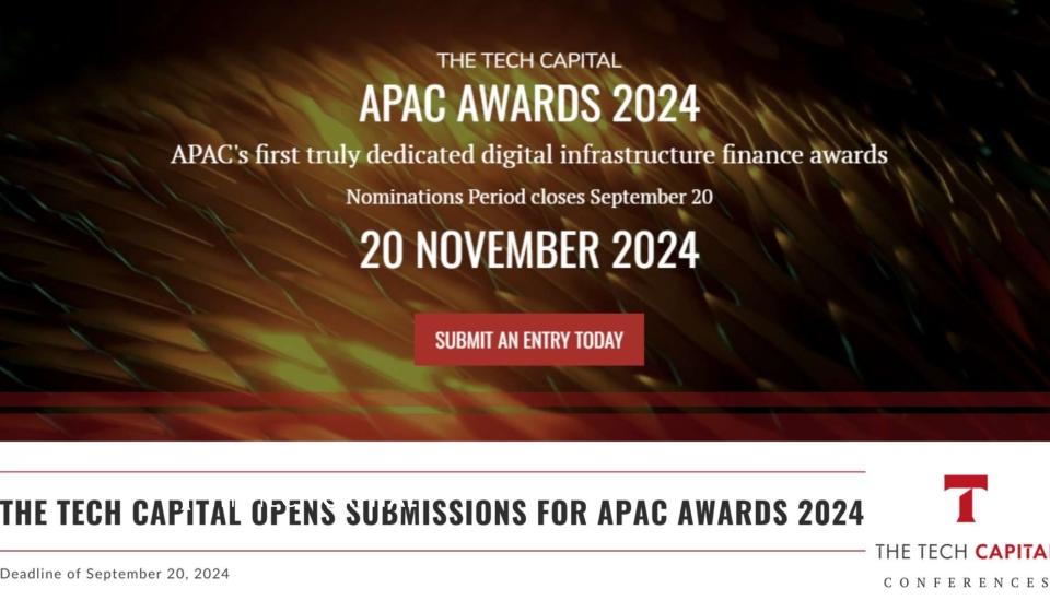 The Tech Capital opens submissions for the inaugural APAC Awards 2024