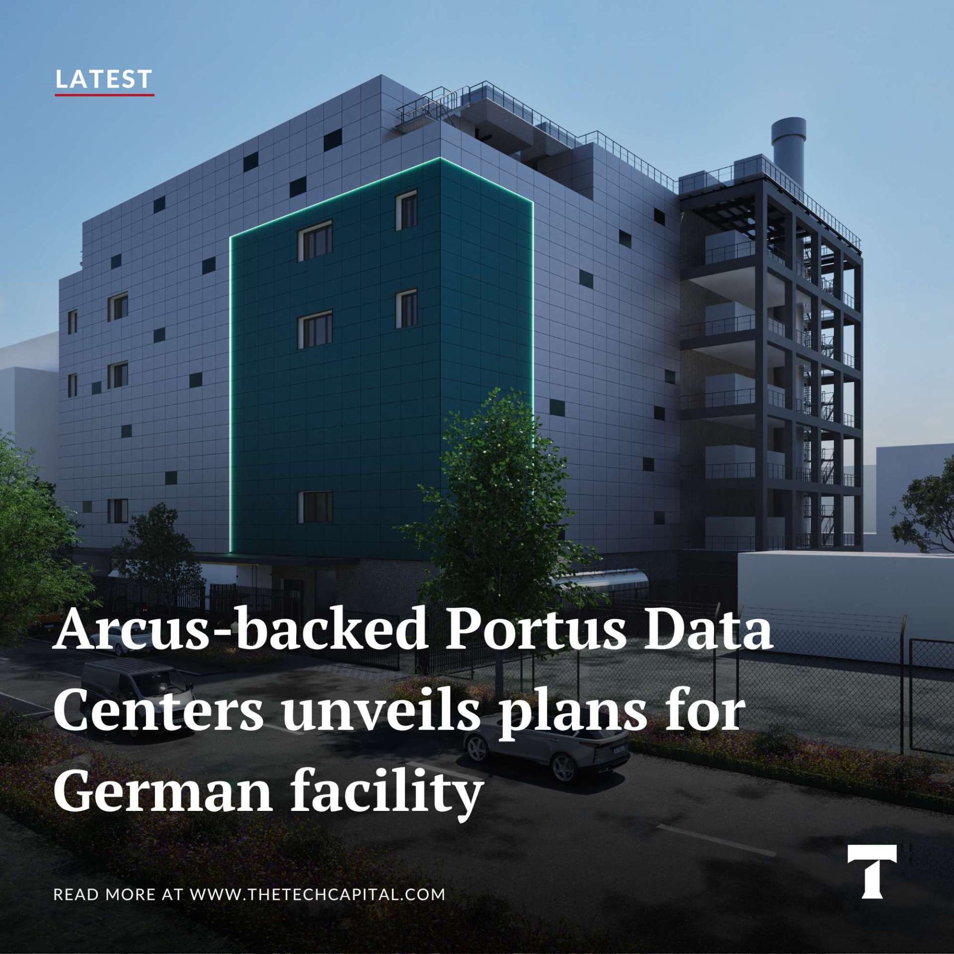 Arcusbacked Portus Data Centers unveils plans for German facility