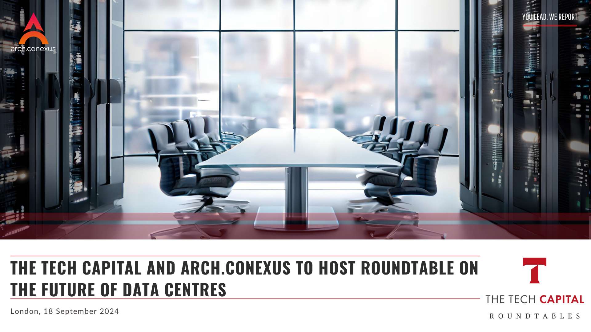 The Tech Capital and arch.conexus to host roundtable on The Future of ...