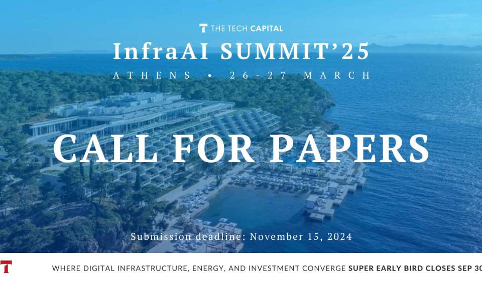 The Tech Capital opens call for papers for global InfraAI Summit'25