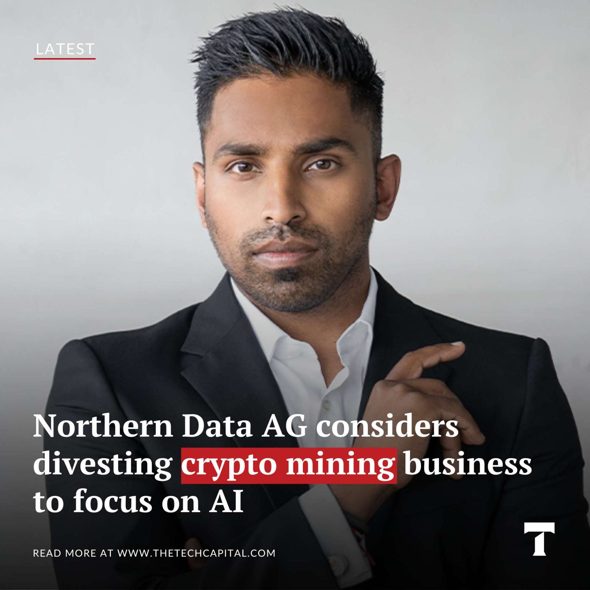 Northern Dat Group Northern Data AG considers divesting crypto mining business to focus on ...