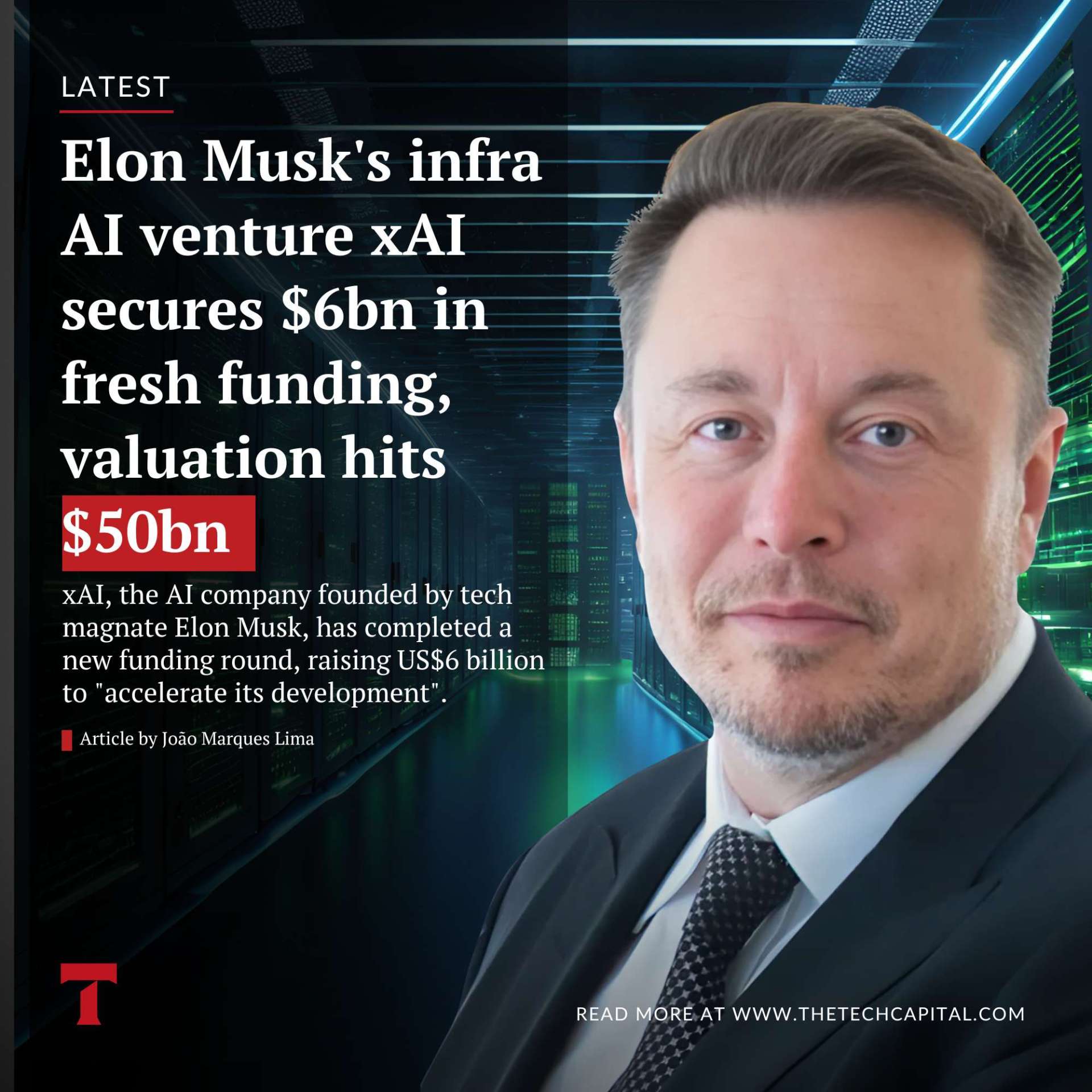 Elon Musk's infra AI venture xAI secures $6bn in fresh funding ...