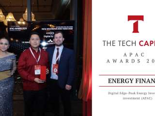 Digital Edge-Peak Energy Investments Clinches Prestigious The Tech Capital APAC Energy Finance Award