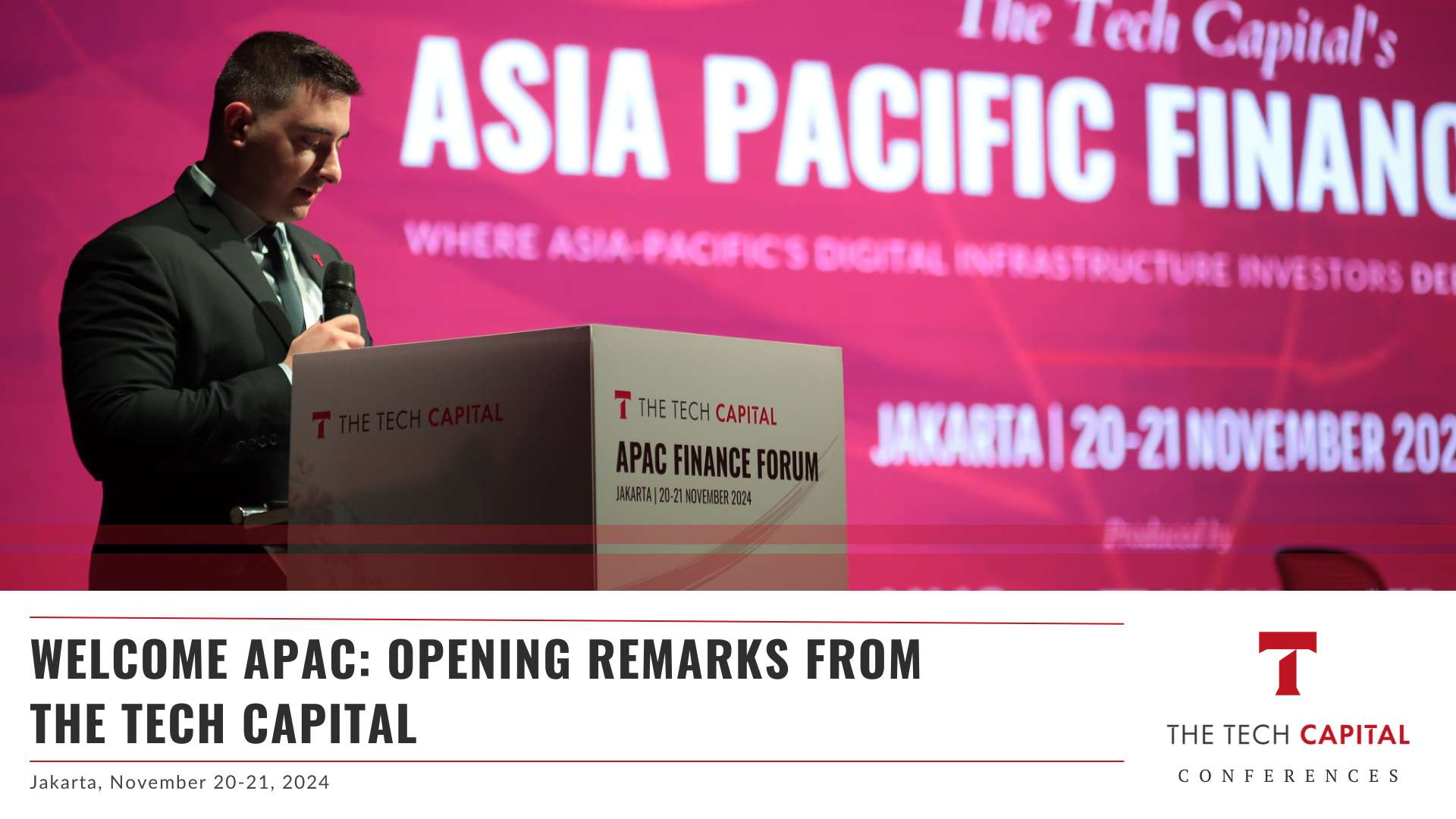APFF24 | Welcome APAC: Opening Remarks from The Tech Capital - The Tech ...