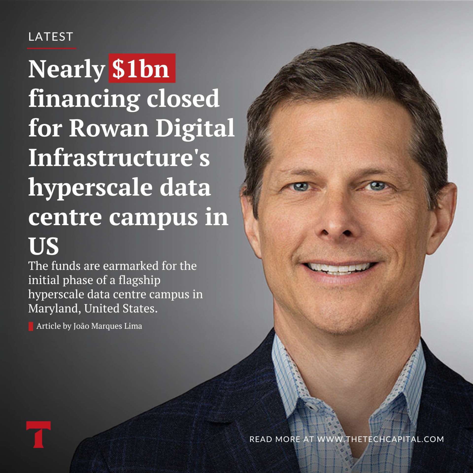 Nearly $1bn financing closed for Rowan Digital Infrastructure's ...