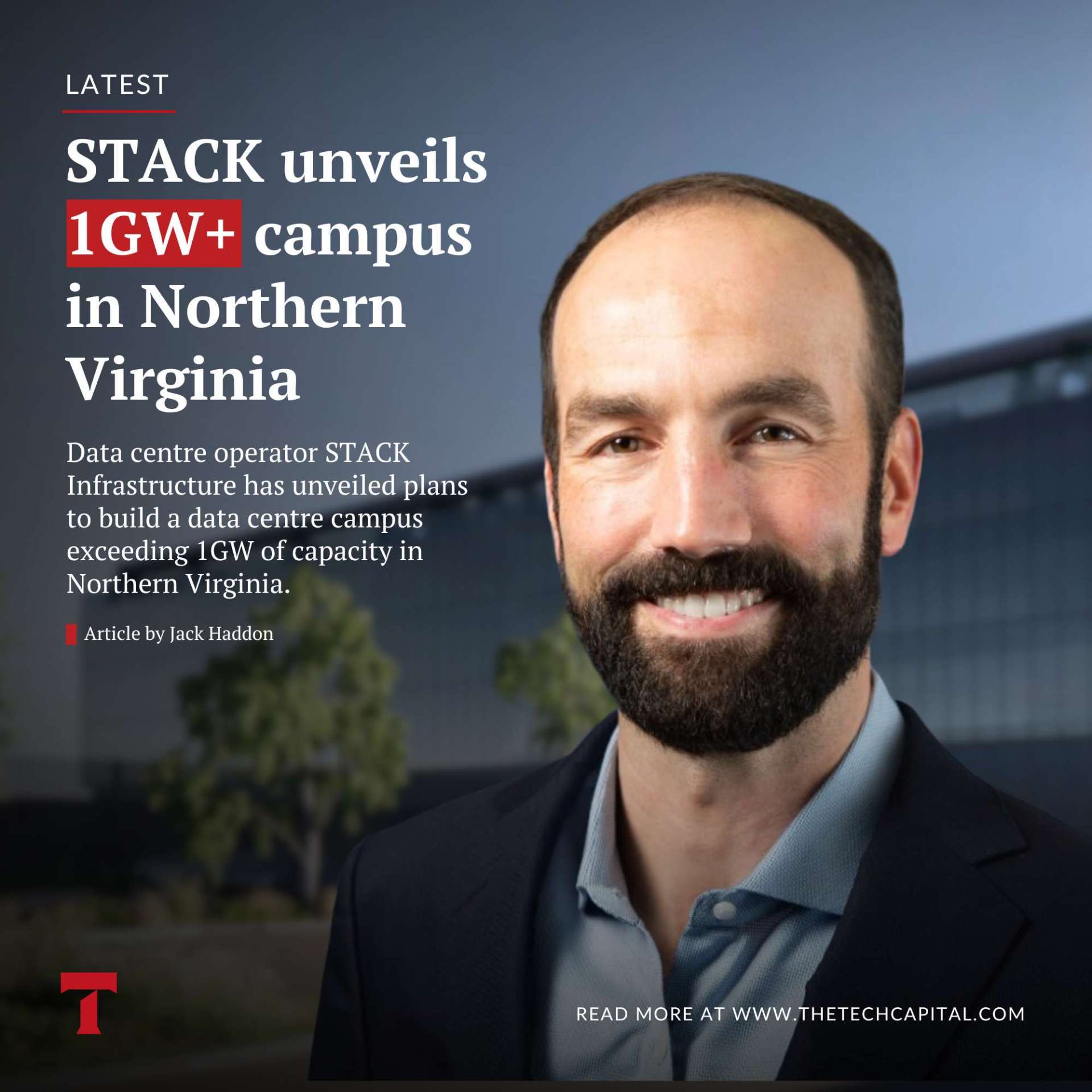 STACK unveils 1GW+ campus in Northern Virginia - The Tech Capital