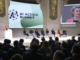 European Commission President announces $220 billion 'AI Gigafactories' initiative at Paris Summit