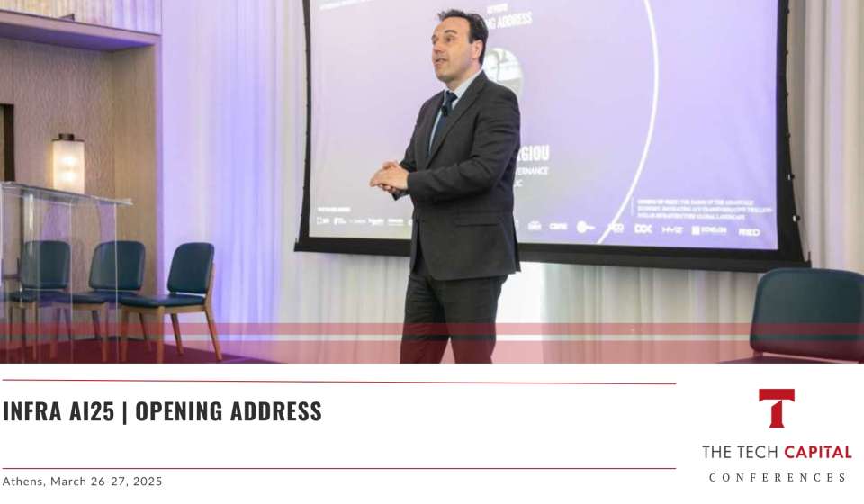InfraAI'25 | Opening address from The Tech Capital, Digital Realty and Minister of Digital Governance