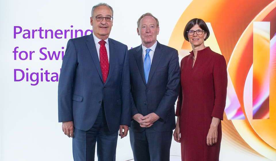 Microsoft to invest US$400 million in Switzerland, expands existing data centres