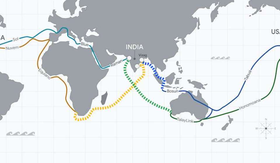 Google unveils America-India Connect with new subsea gateway in Visakhapatnam
