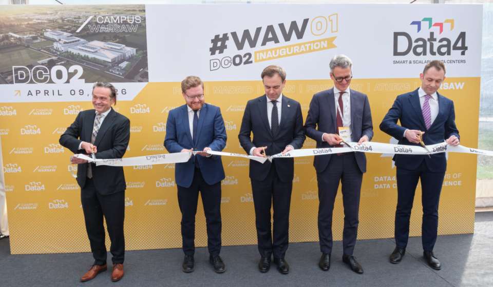 Data4 Data4 opens second Warsaw data centre with €600 million investment plan ...