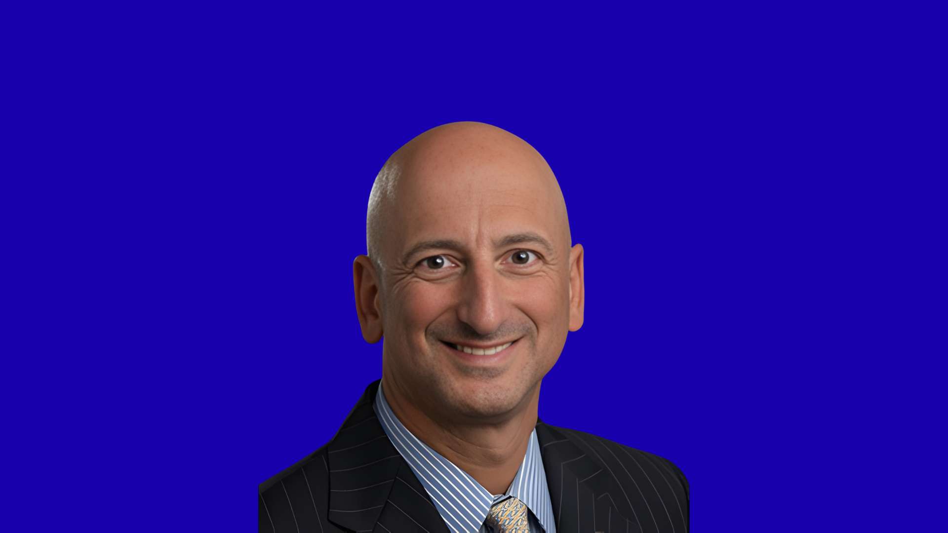 Jeff Berson in blue background