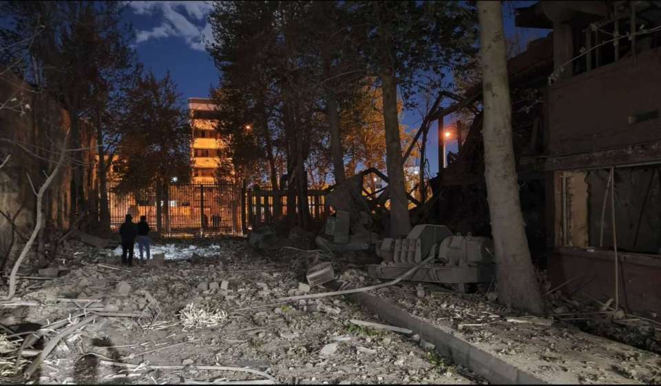 US-Israeli strike hits Tehran data centre