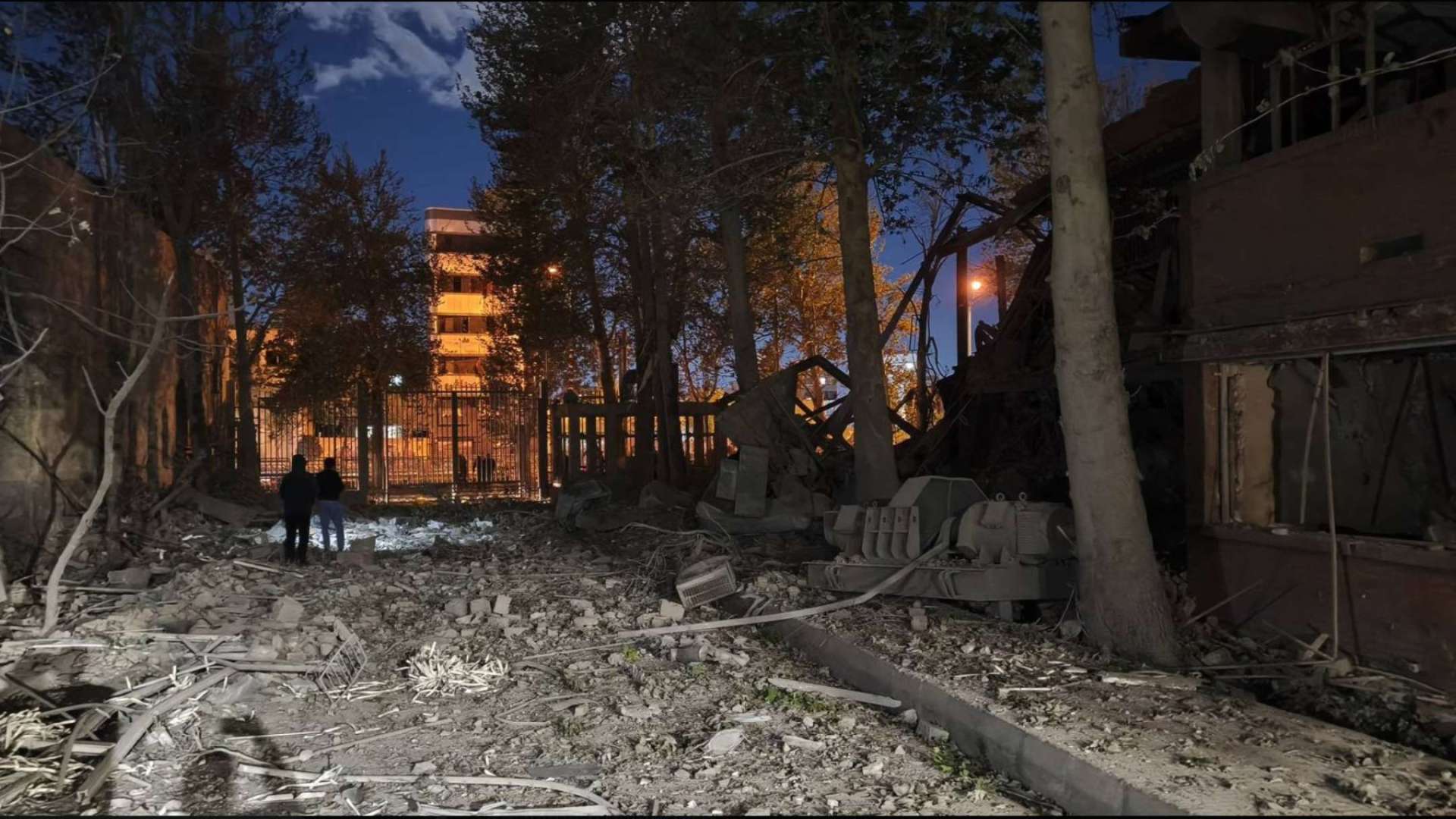 US-Israeli strike hits Tehran data centre