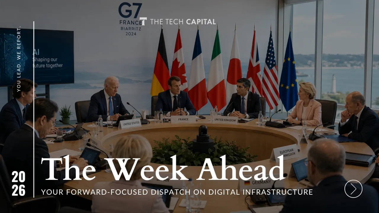 The Week Ahead: G7 puts AI, security and digital resilience in focus