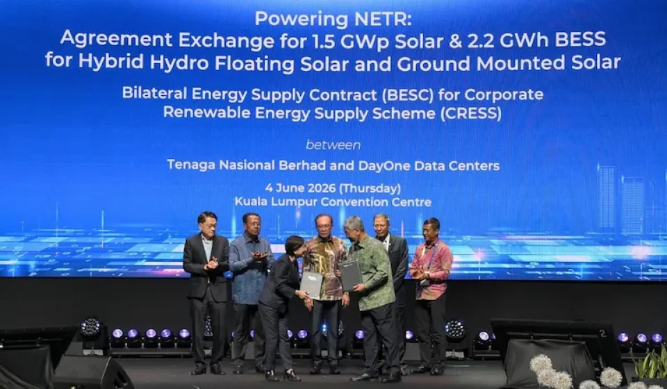 DayOne secures over 1GW renewable energy supply in Malaysia